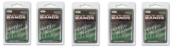 5 packs of NGT Bait Bands