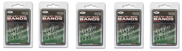 5 packs of NGT Bait Bands