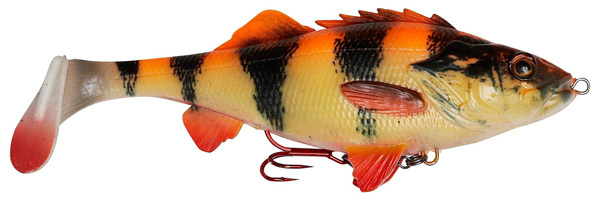 Savage Gear 4D Perch Shad 17.5 cm - Albino