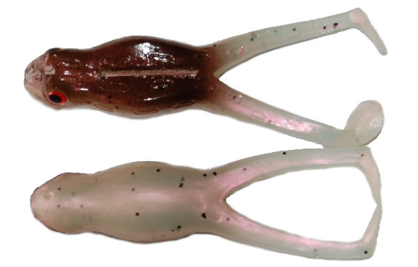 Tournament Baits Frog 5", 2 pcs! - Brown Pearl