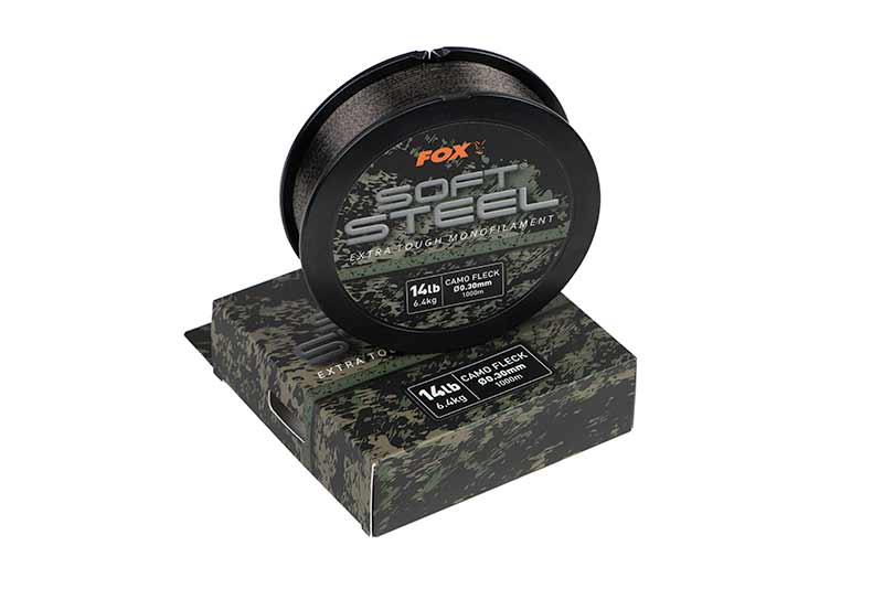 Fox Soft Steel Fleck Camo Mono Carp Line (1000m)