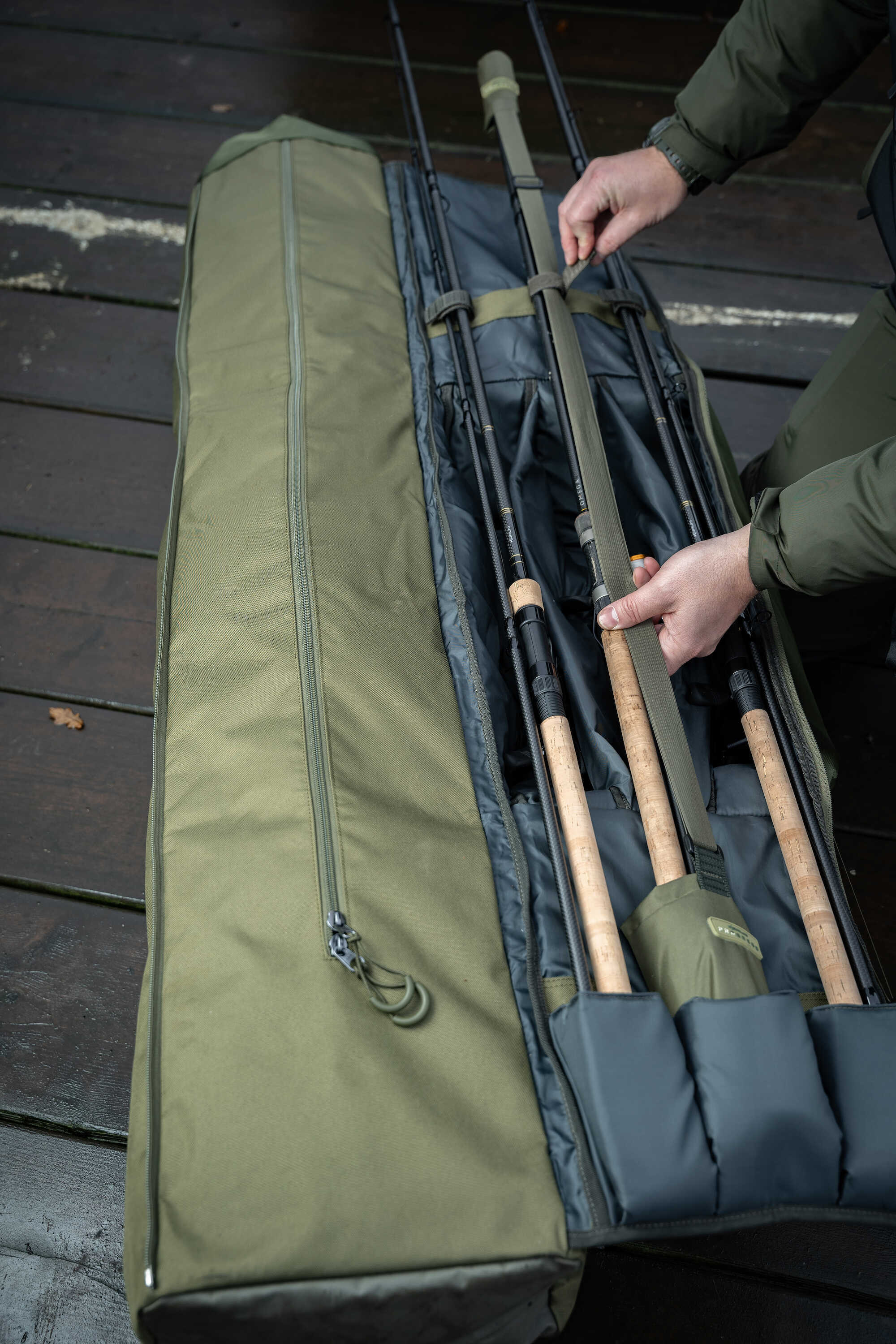 Korum Progress Folding Quiver 3 Rod