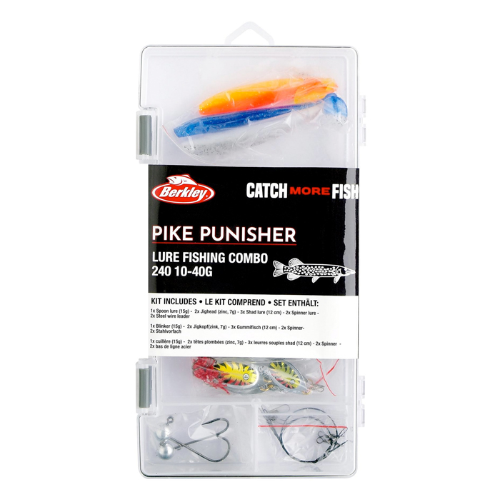 Berkley CMF Pike Punisher CB Spin Rod Set 2,40m (10-40g) (Inc. Lure)