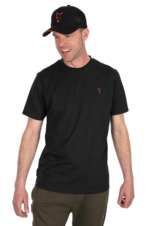 Fox Collection T Shirt Black & Orange