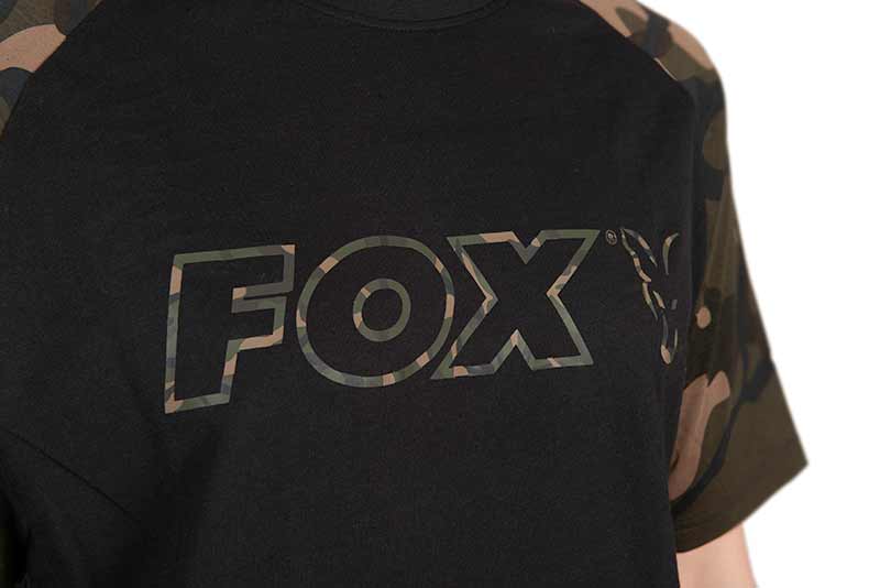 Fox Black/Camo Outline T-shirt