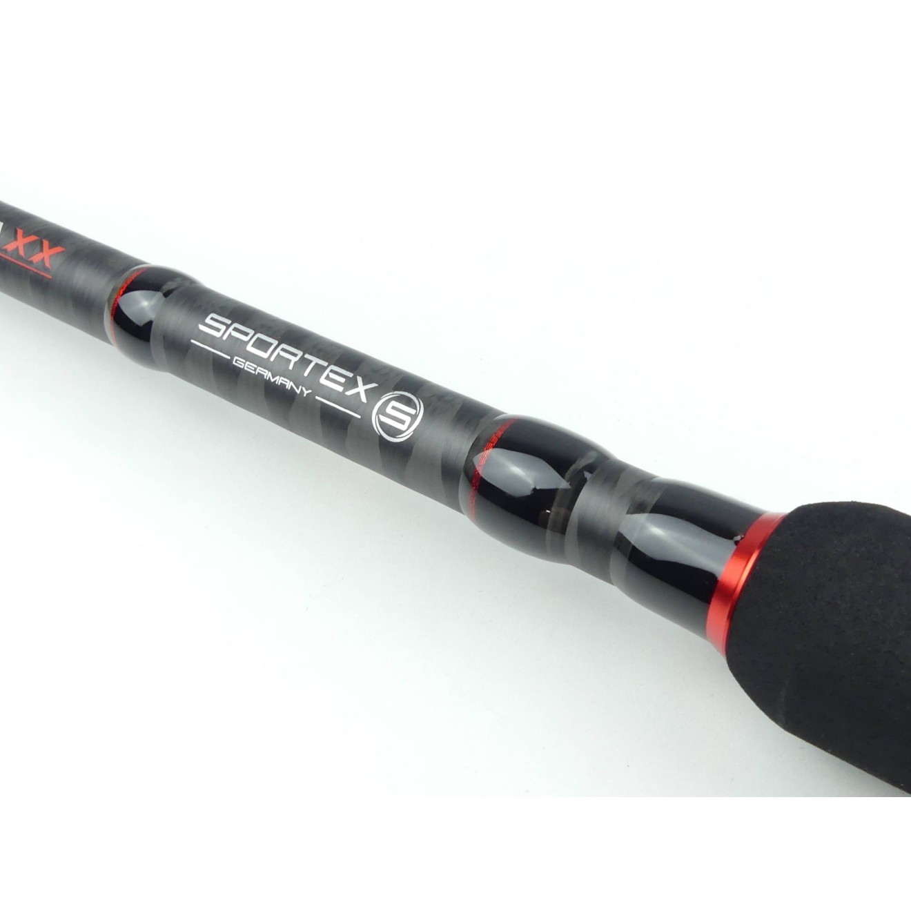 Sportex Black Pearl Maxx Travel Spin Rod 220cm (25-84g) (4-pieces)