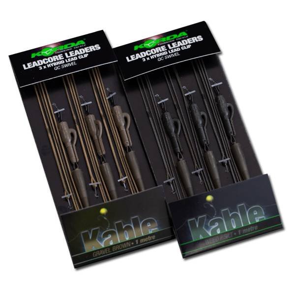Free Delivery Korda Kable Leadcore Leaders Lead Clip *New* 