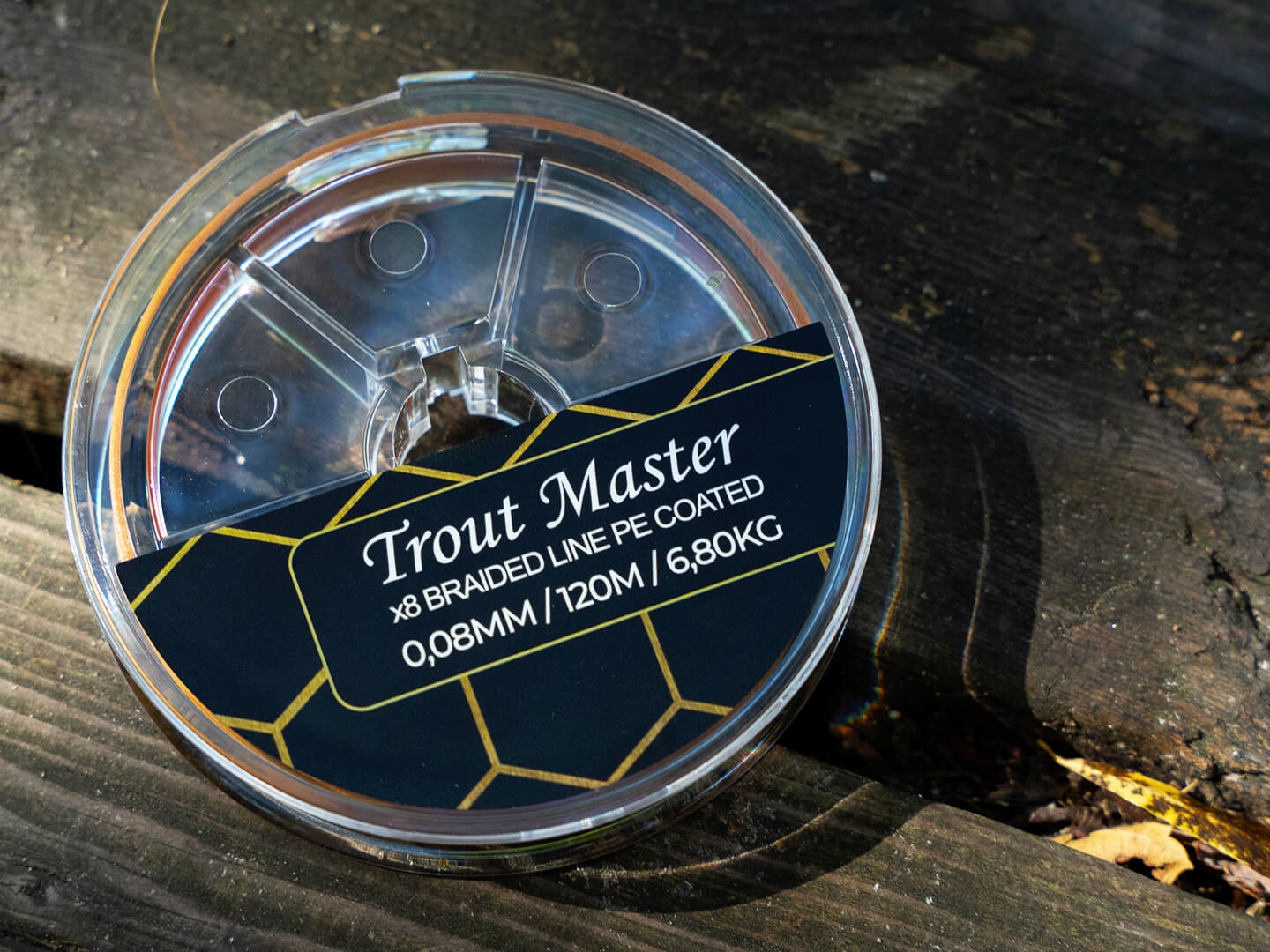 Spro Trout Master Fine Gold X8 PE Braided Line (120m)