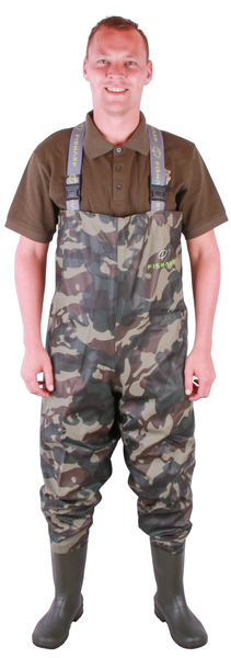 Fisharp Lightweight Chest Waders Camo