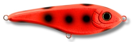 Strike Pro Buster Jerk Shallow 15cm (66g) - Hot Orange Bandit