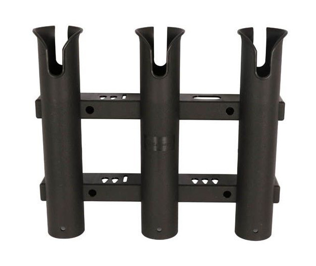 Seanox 3-Rod PVC Fishing Rod Rack - Black