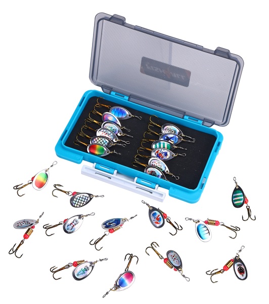 Fish4All Spinner Box 6cm (3.7g) (12pcs)