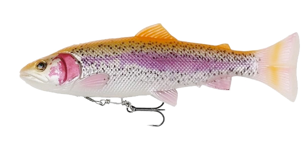Savage Gear Big Bait Collection - Savage Gear 4D Line Thru Pulsetail Trout 20cm 102g SS Albino Trout