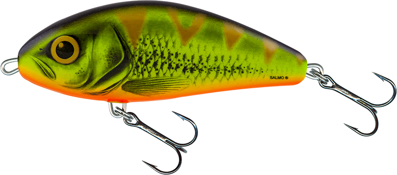 Salmo Fatso 10cm 52g Sinking 1,2-2,0m Limited Edition Mat Tiger