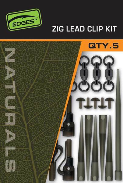 Fox Naturals Zig Lead Clip Kit (5 pieces)