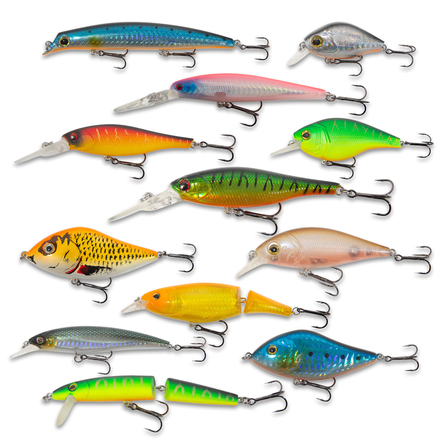 Catchgear Lure Set Hardbait Lure (12 pieces)