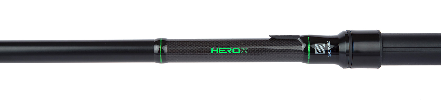 Sonik Herox Carp Rod 3.65m 3lb (3-pieces)