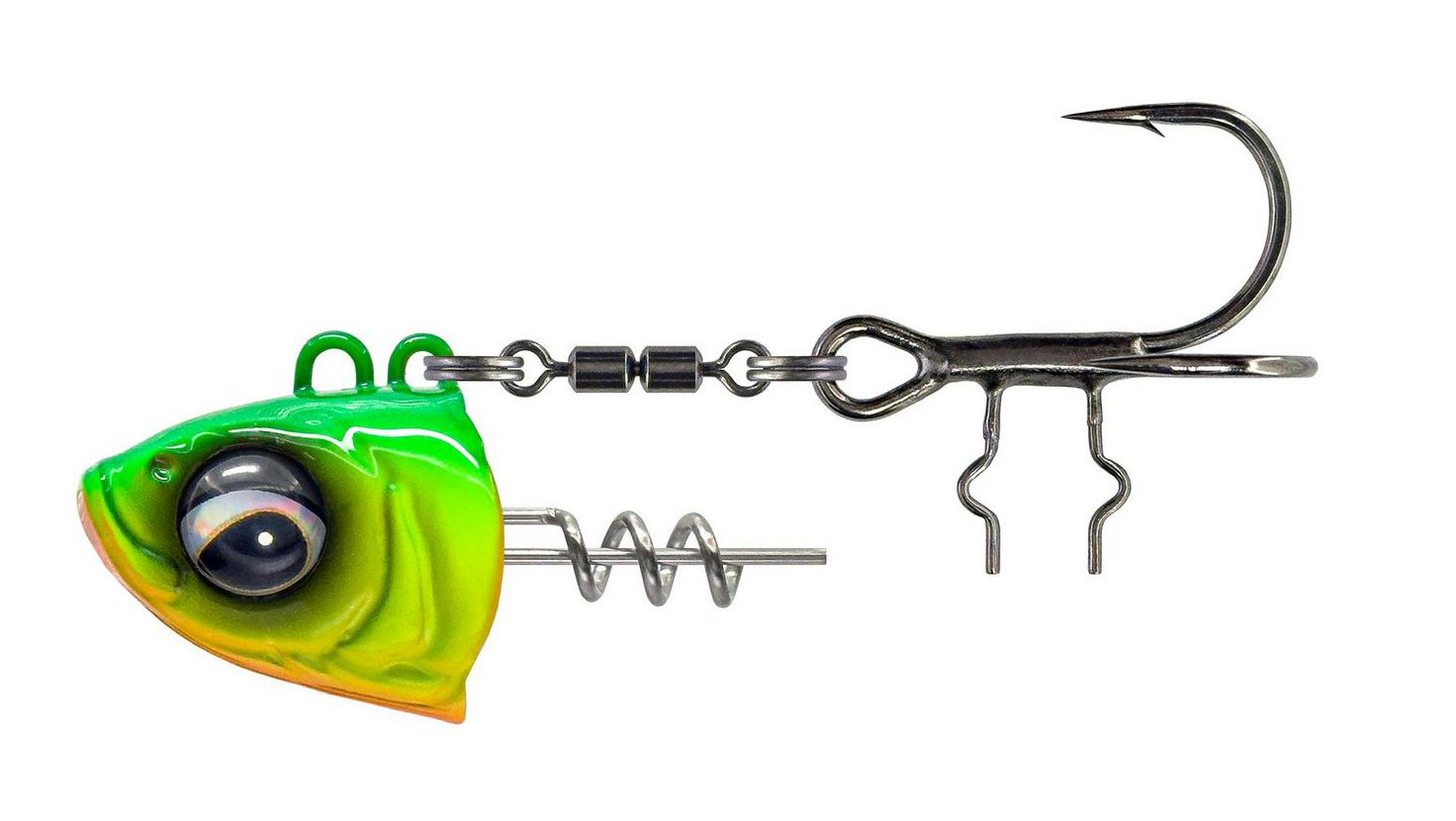 Savage Gear Monster Vertical Jig Head (80g) - Chartreuse