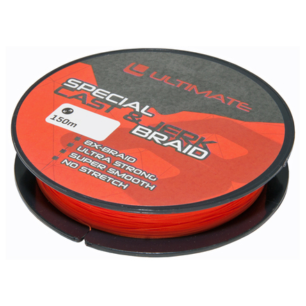 Ultimate Special Cast & Jerk Braid Fluo Red 0,30mm 23kg 150m