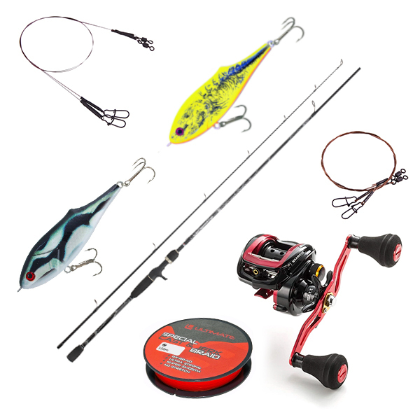 Abu Garcia Venerate Jerk Set, for fishing pike with jerkbaits!