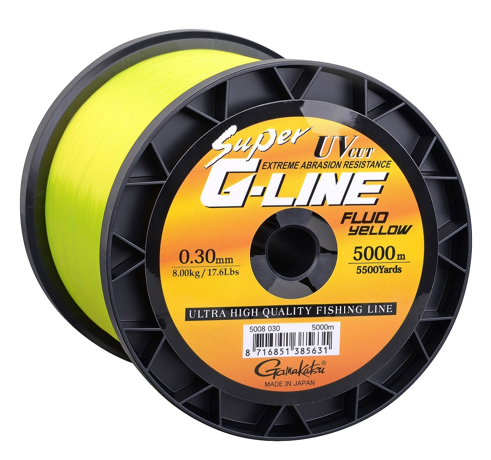 Gamakatsu Super G-Line Fluo Monofilament Line (5000m)