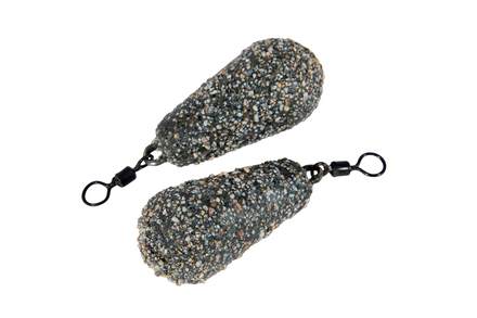 Ultimate Distance Swivel Dark Gravel Carp Lead (2 pieces)