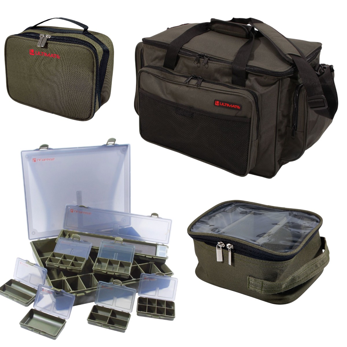 Ultimate Carp Luggage Tacklebox Set