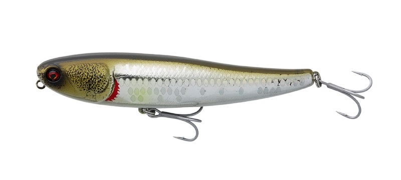 Savage Gear Bullet Mullet Surface Lure 10cm (17.3g) - LS Mirror Ayu