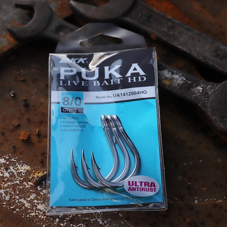 BKK Puka Livebait HD Seafish Hook