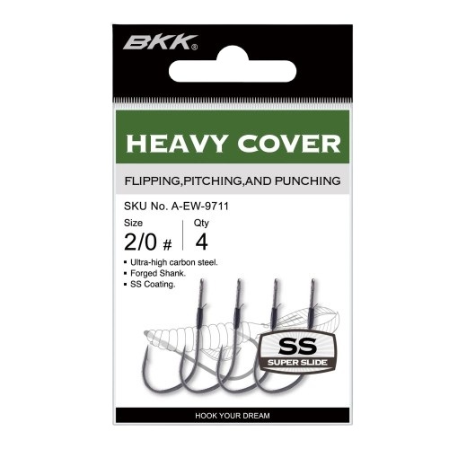 BKK Heavy Cover Predator Fishing Hook (4pcs)