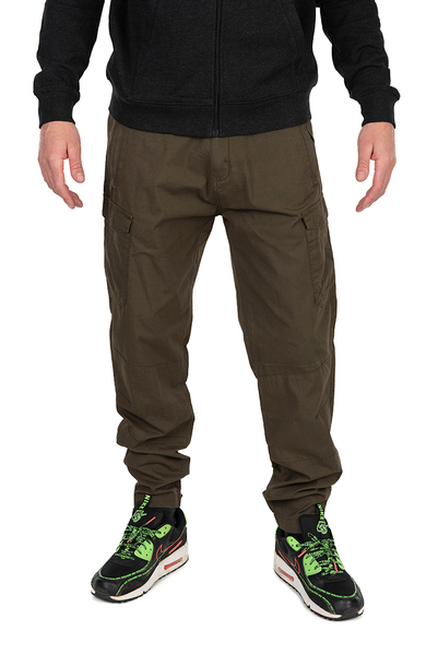 Fox Collection LW Cargo Trouser Green & Black