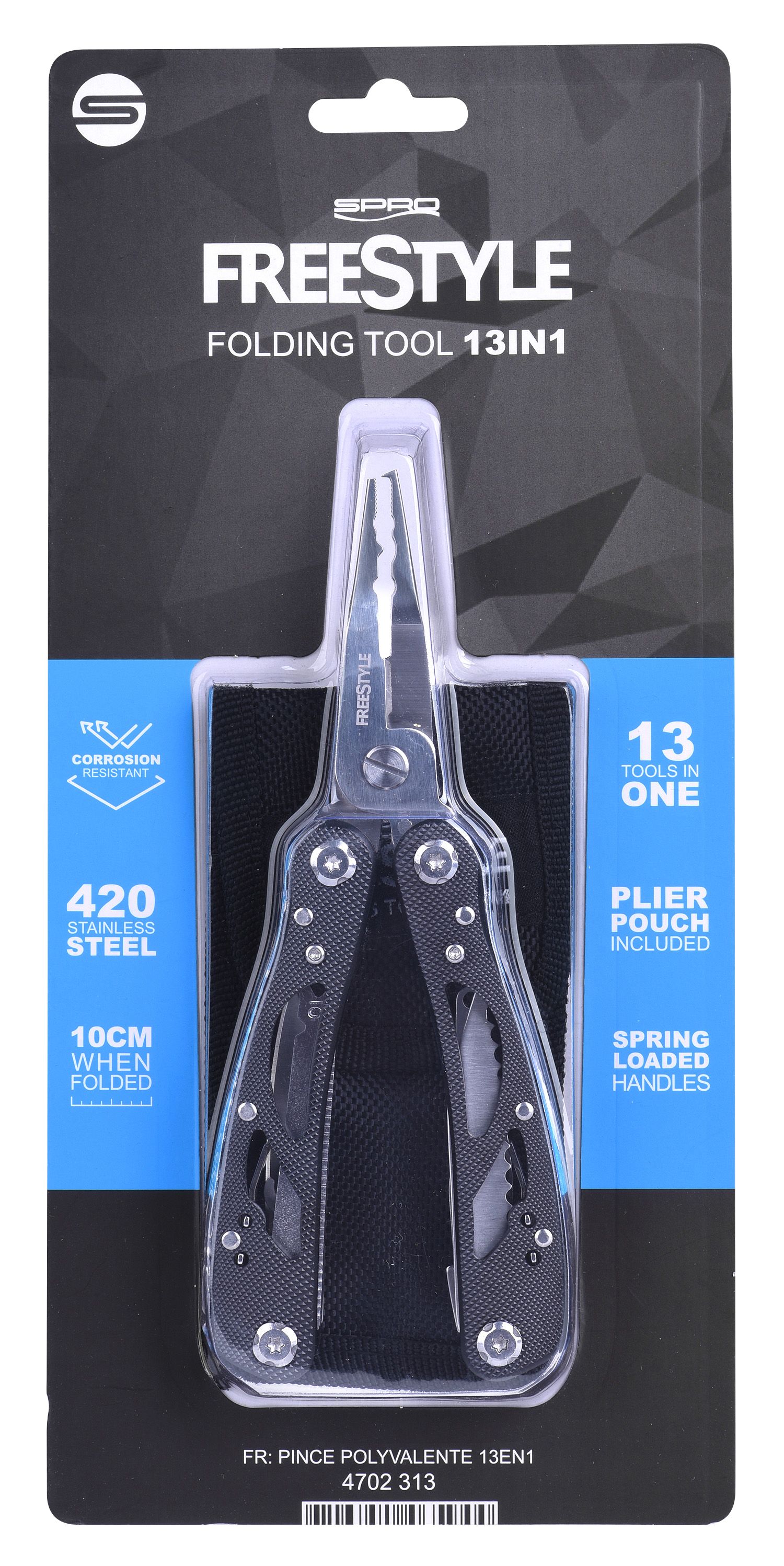 Spro Freestyle Folding Tool 13In1