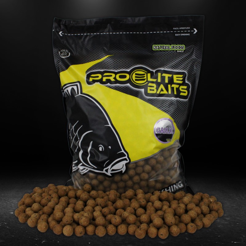 Pro Elite Baits Boilies Natural Foods Garlic 20mm (8kg)