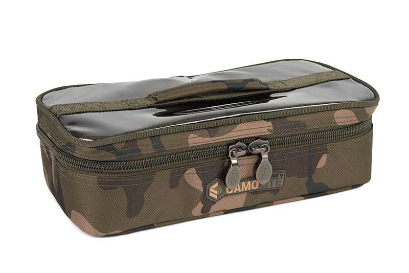 Fox Camolite 12 Pot Hookbait Case (Incl. 12 Pots)